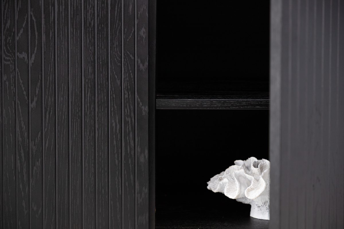 Armoire 'Björkön' 150x75 - Noir