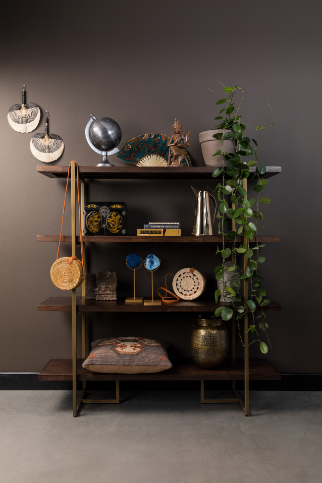 Bibliothèque 'Class' - Brun