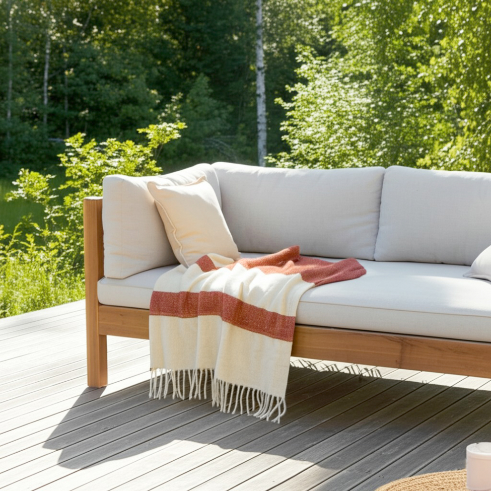 Tapis à carreaux ' Carrie ' 130 x 170 cm - Rose