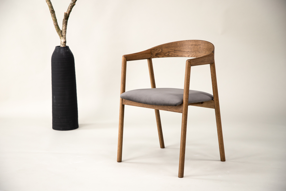 Chaise 'Frya' - Marron