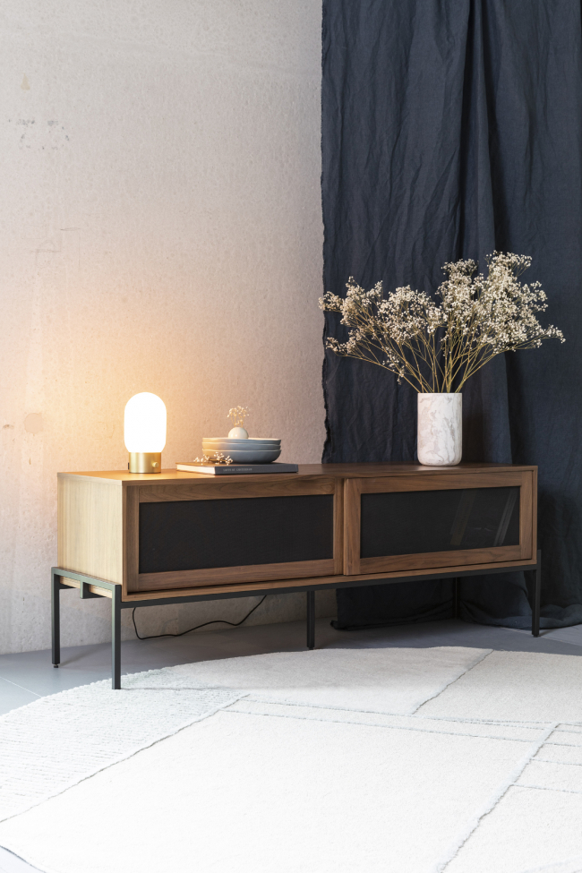 Table d'appoint 'Hardy' - Noyer