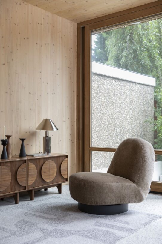 Table d'appoint 'Ribiera' 82cm - Brun