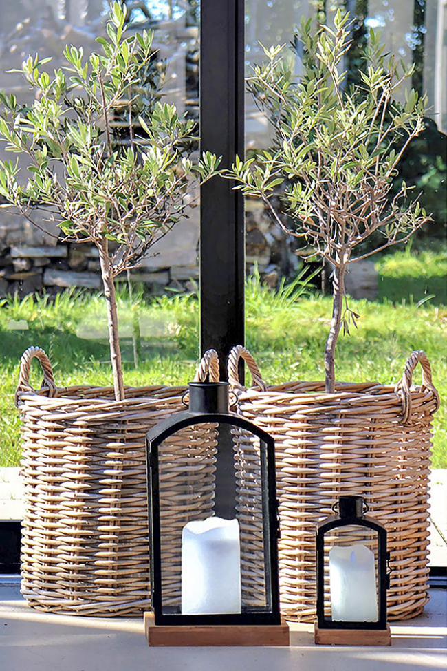 Panier 'Indo' 2-pack - Naturel