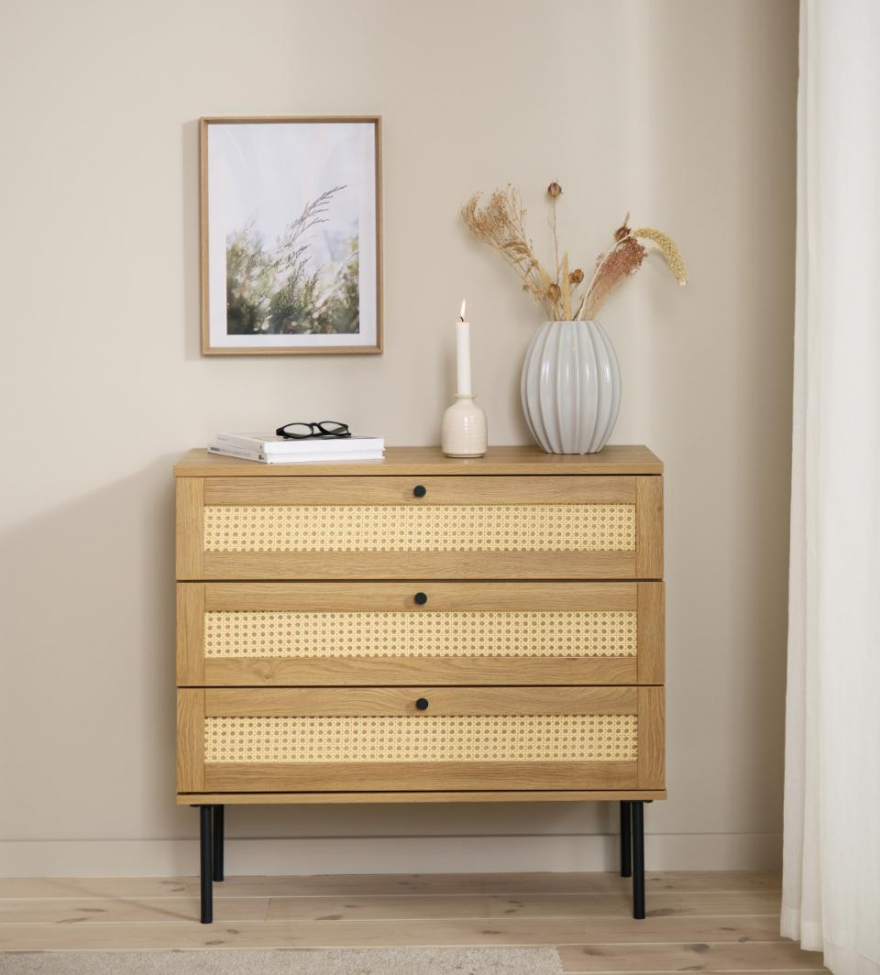 Commode 'Taormina' 75cm - Naturel
