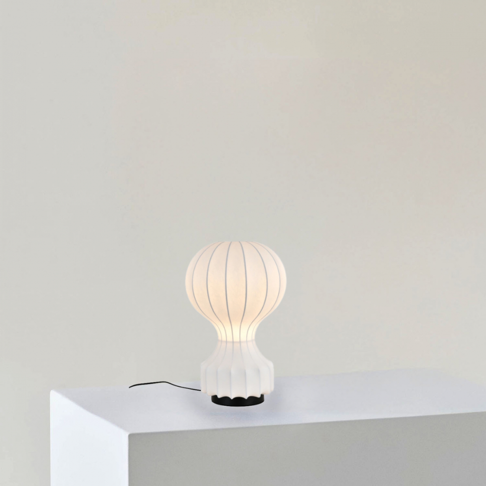 Lampe 'Senigallia' M - Blanc/Noir