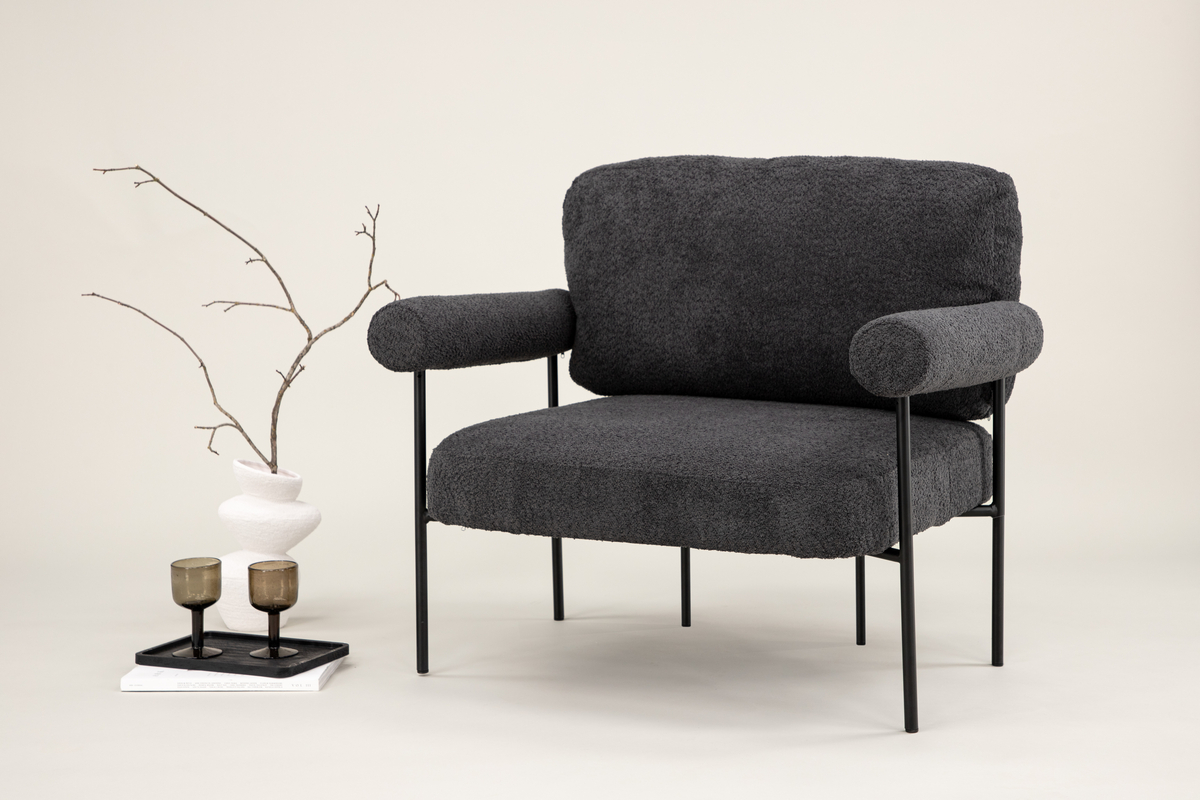 Fauteuil 'Åsele' - Noir