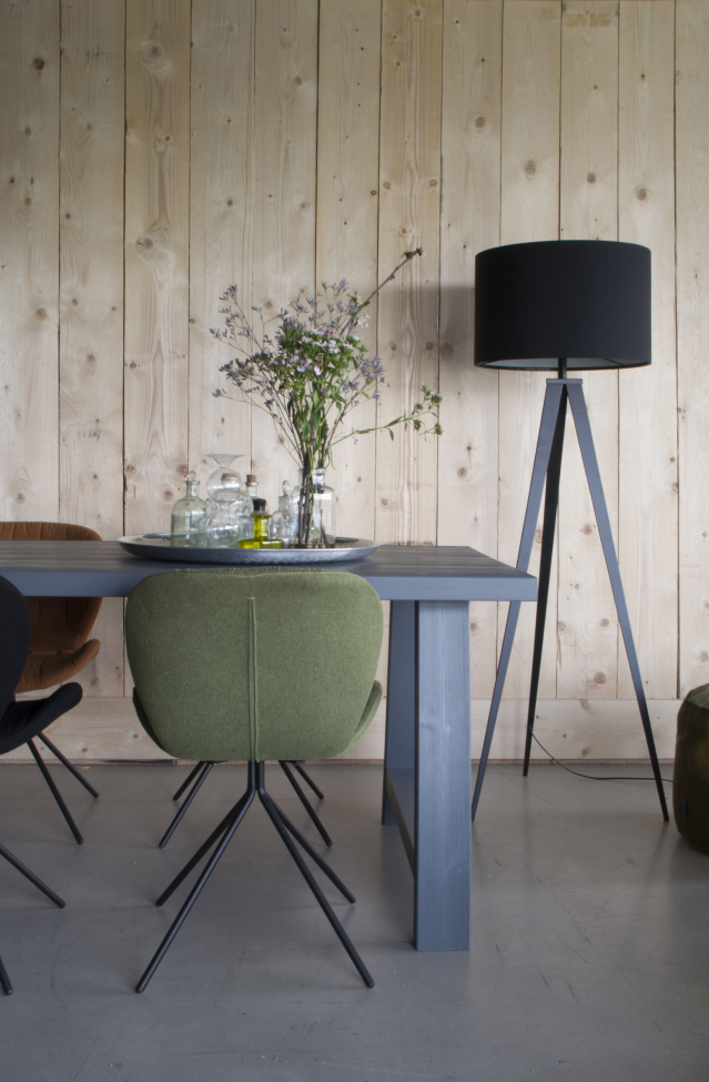 Lampe sur pied 'Tripod' - Noir