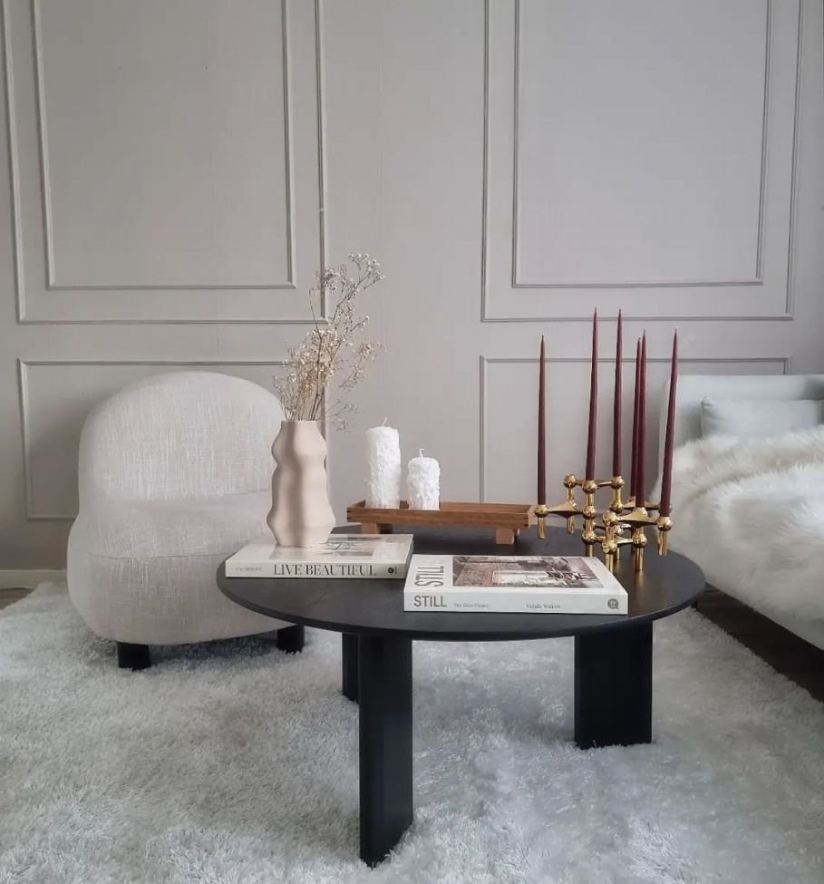 Tapis 'Cosy' 160x230cm - Blanc