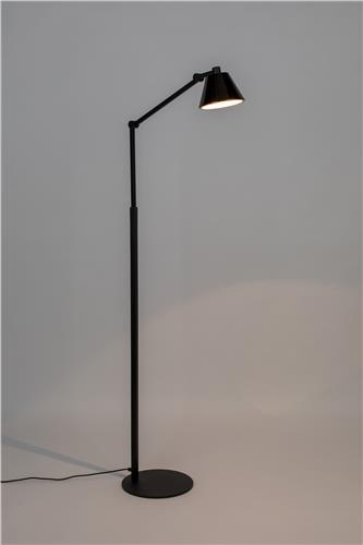 Lampe sur pied 'Lub' - Noir