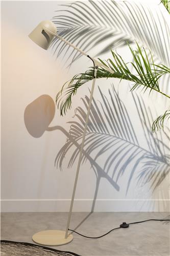 Lampe sur pied 'Lau' - Beige