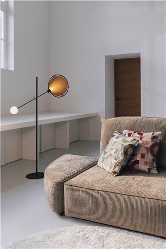 Lampe sur pied 'Sirius' - Noir