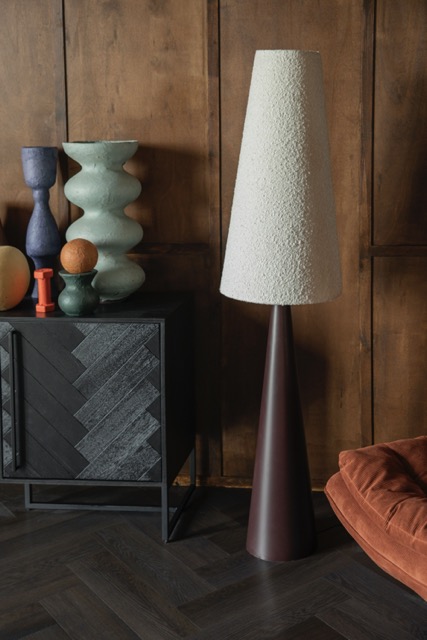 Lampe sur pied 'Miki' 41x41 - Beige