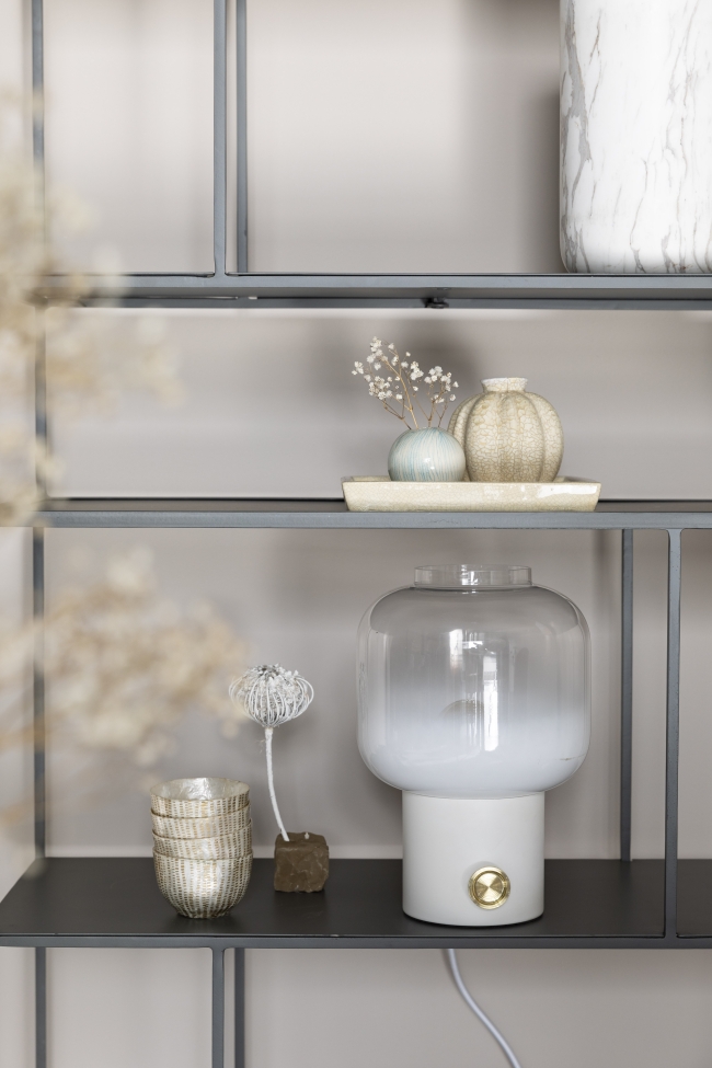 Lampe de table 'Moody' - Blanc