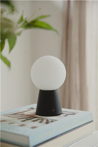 Lampe de table 'Stellar' - Noir/Blanc