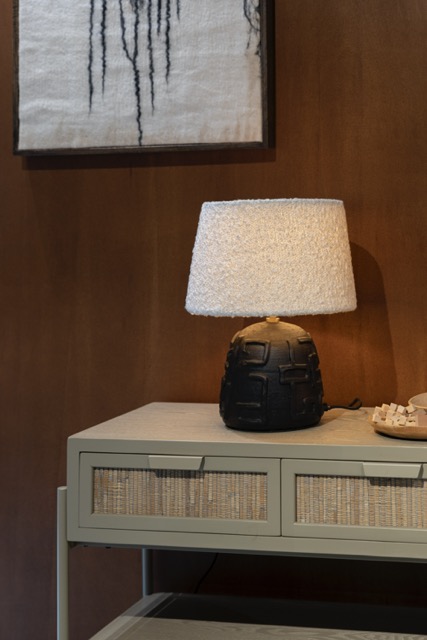 Lampe de table 'Renzo' 31x31 - Noir