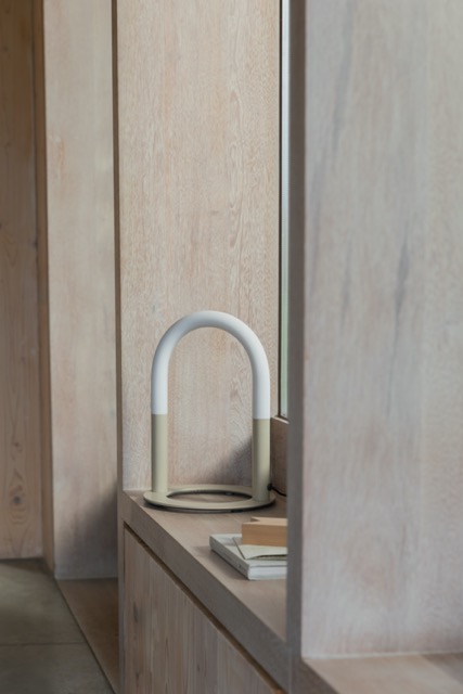 Lampe de table 'Arch' 25x25 - Beige