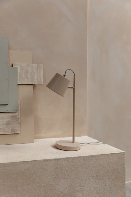 Lampe de table 'Buckle' 25x25 - Beige