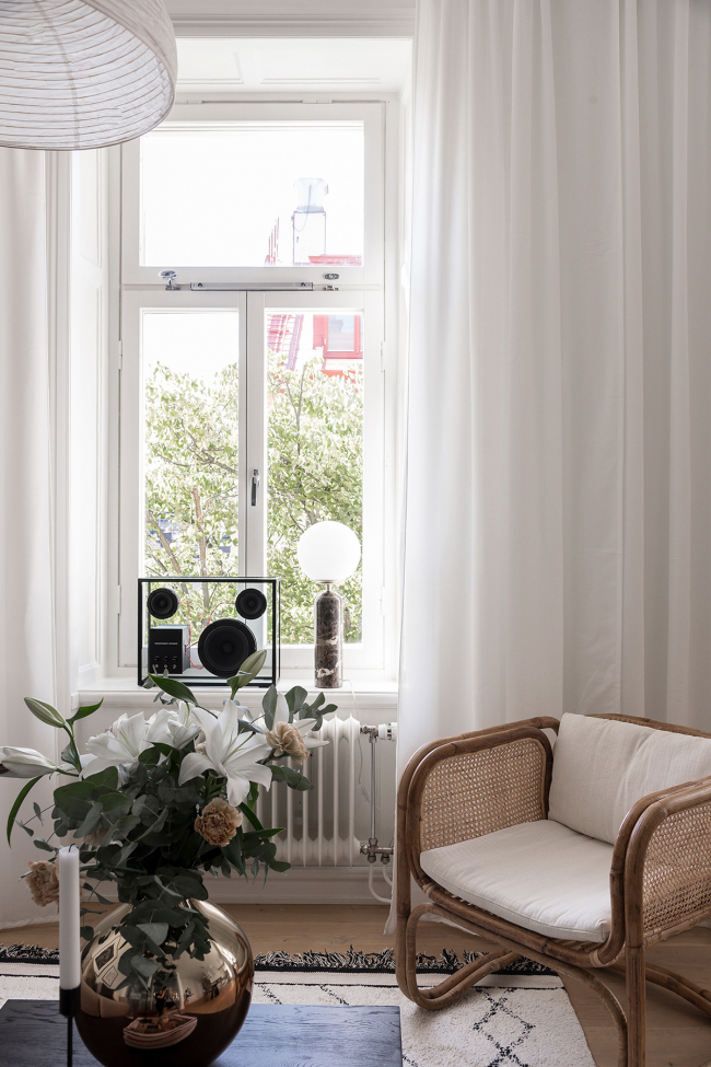 Lampe de table 'Torrano' - Brun