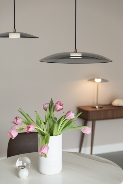 Suspension 'Float' 30x30 - Noir