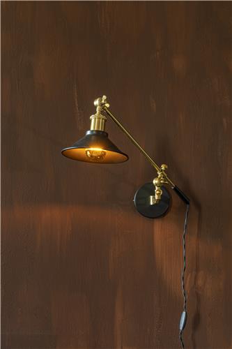 Applique 'Penelope' - Noir