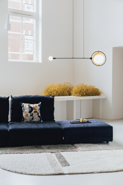 Lampe de plafond 'Sirius' 35x133 - Noir