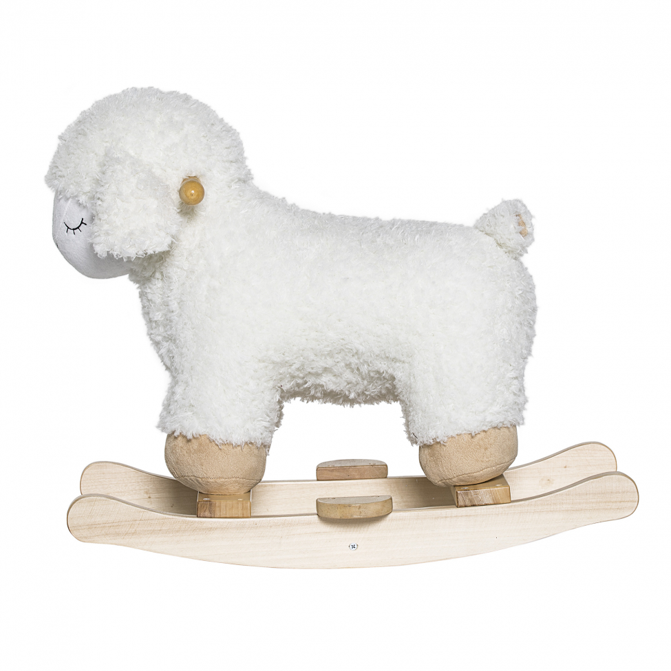 Cheval à bascule 'Rocking Sheep' - Blanc