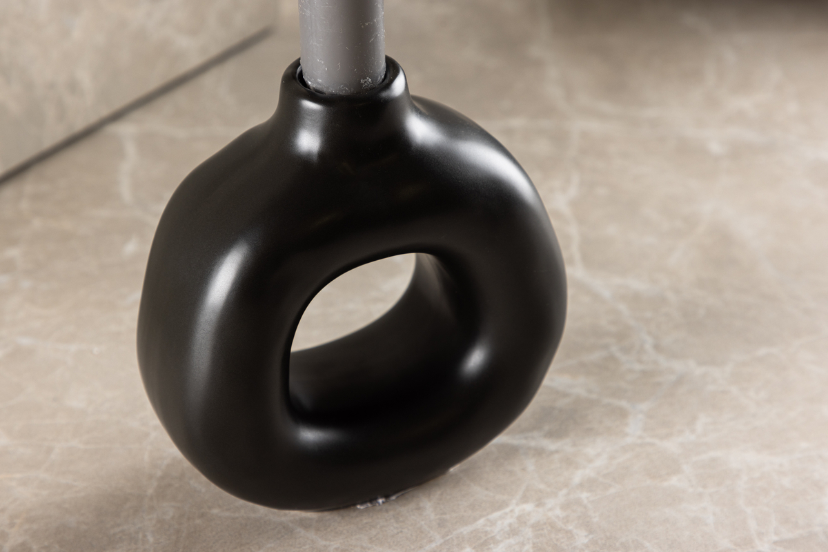 Bougeoir 'Annecy' - Noir