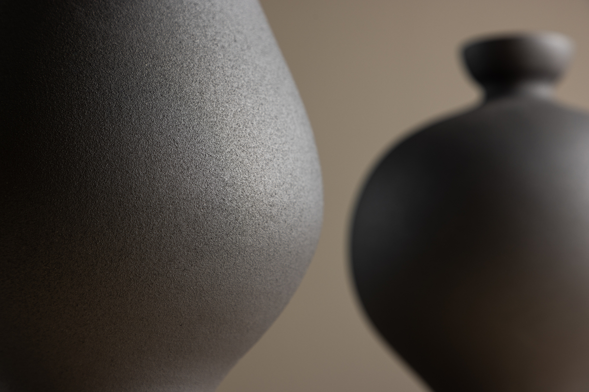 Vase 'Santander' 24cm - Noir