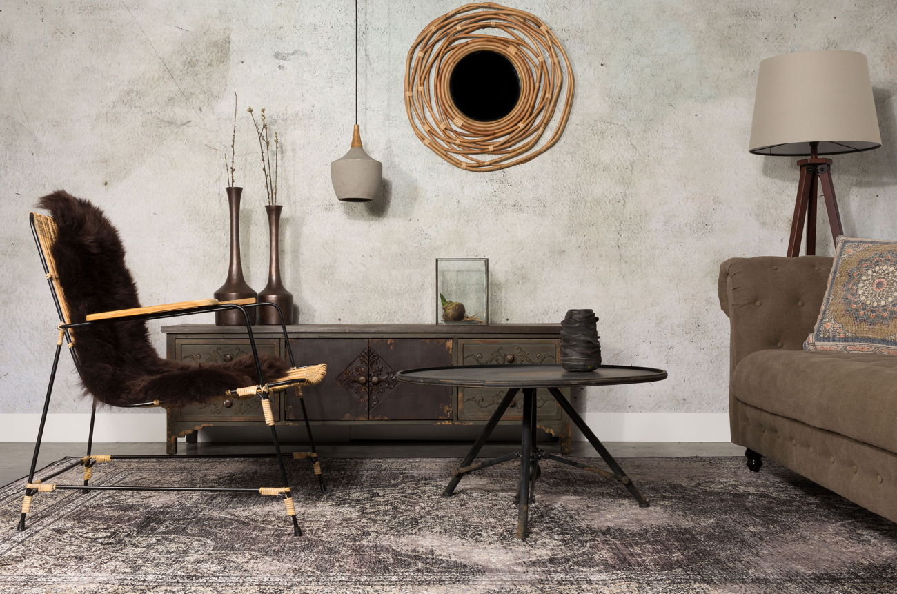 Tapis 'Rugged' 200X300 - Gris