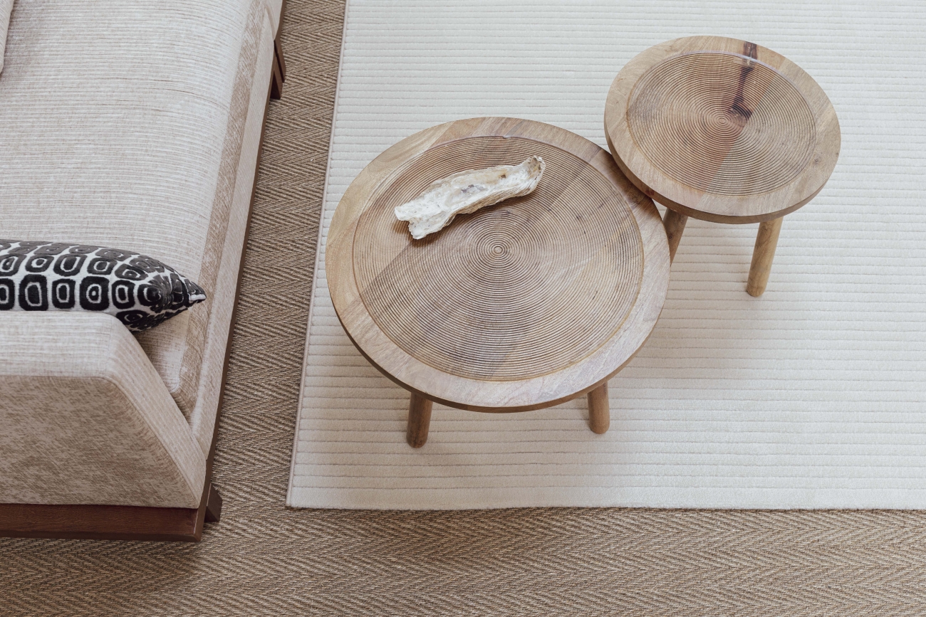 Tapis 'Shore' 200x290cm - Beige