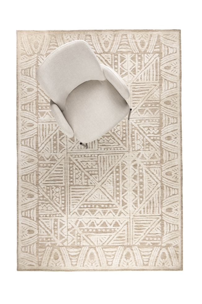 Tapis 'Carpet Cuzco' 160x230 cm - Beige