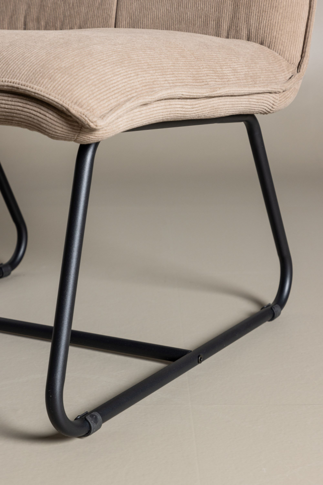 Fauteuil 'Askroth' - Marron