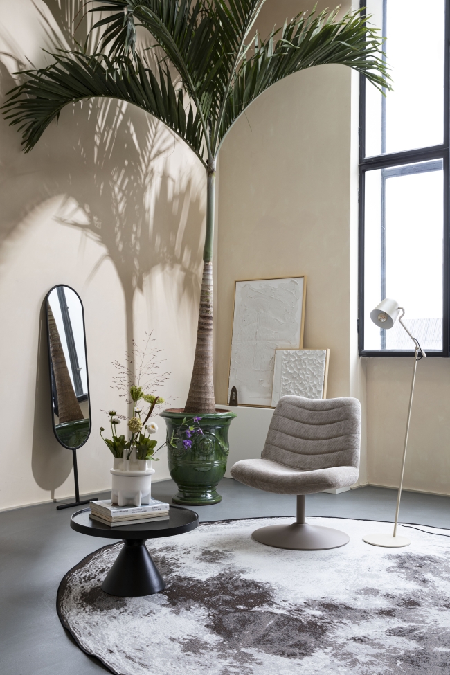 Tapis 'Moon Outdoor' 200cm - Gris