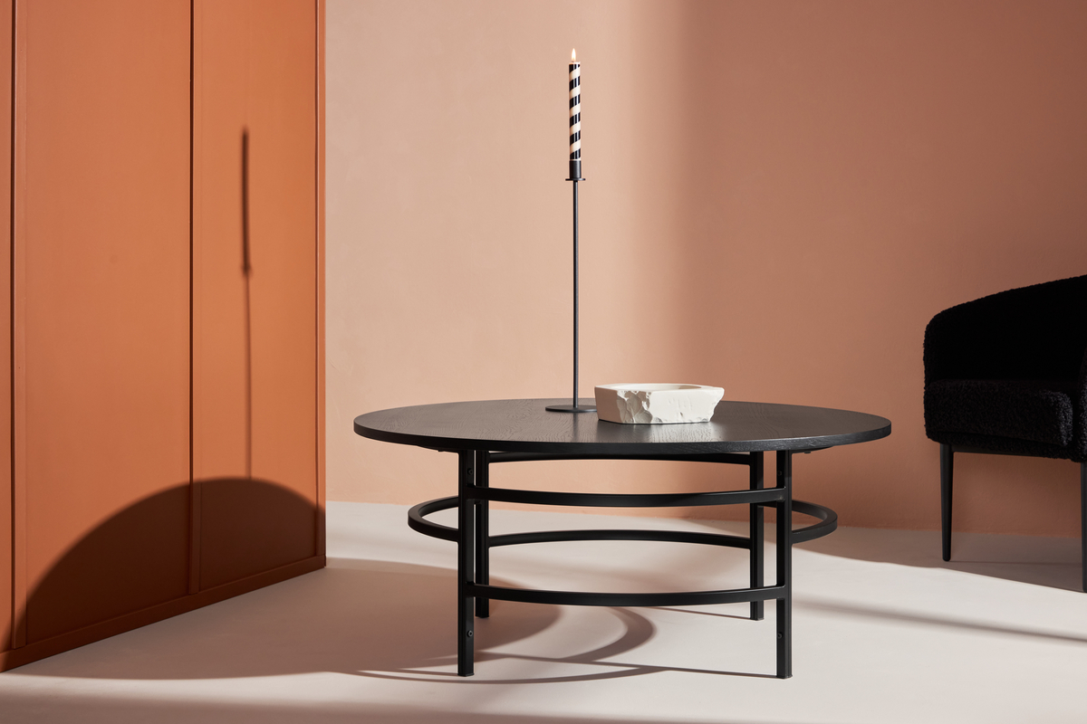 Table basse 'Copenhagen' 100x43cm - Noir