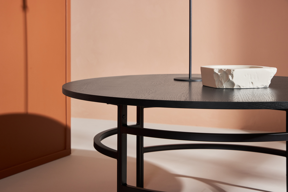 Table basse 'Copenhagen' 100x43cm - Noir