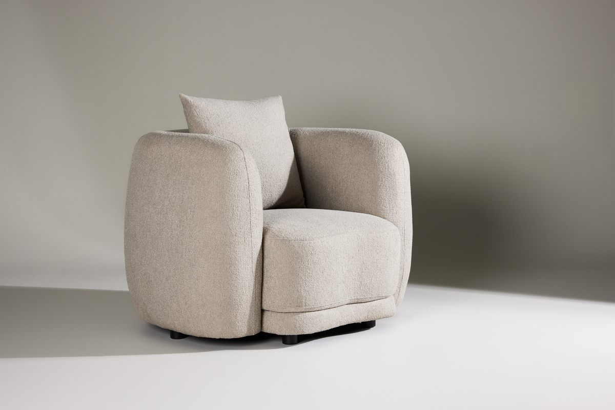 Fauteuil 'Thira' - Beige
