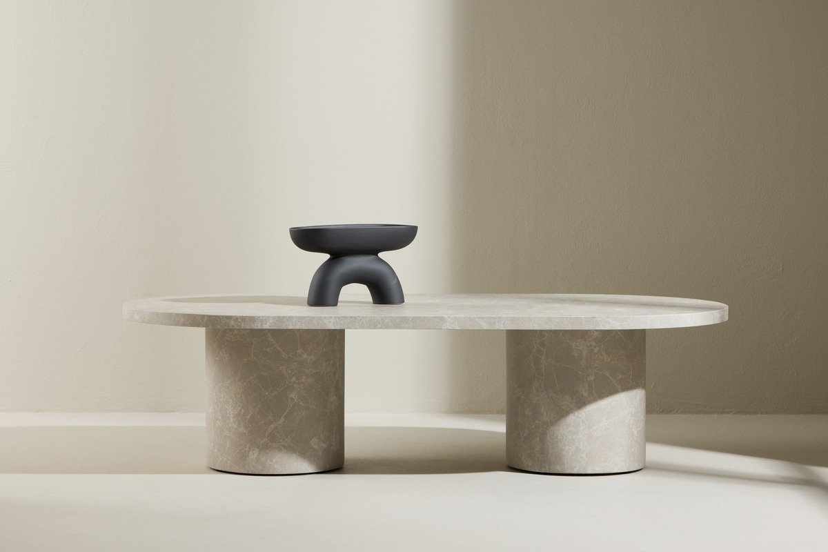 Table basse 'Narvik' 120x60cm - Beige