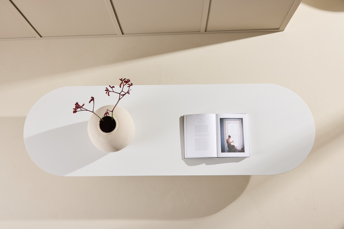 Table basse 'Narvik' 190x60cm - Beige