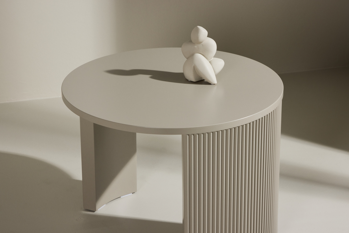 Table basse 'Bristol' 60x45cm - Beige