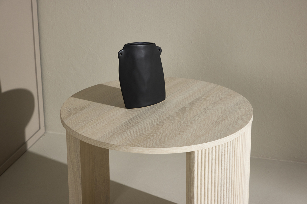 Table basse 'Bristol' 60x45cm - Blanc pigmenté