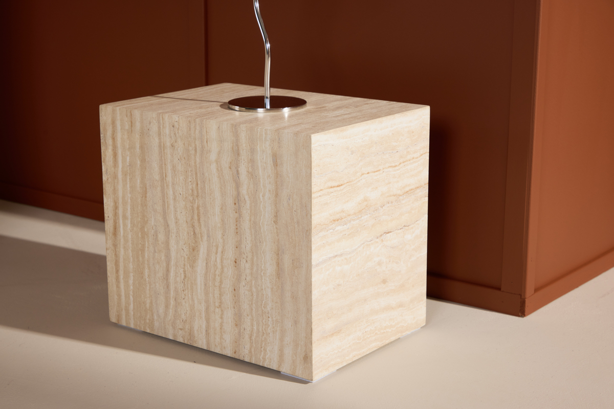 Table d'appoint 'York' 35x25cm - Beige