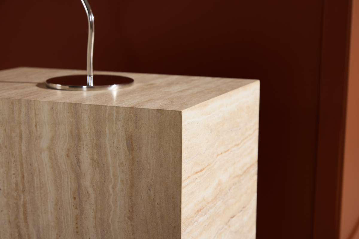 Table d'appoint 'York' 35x25cm - Beige