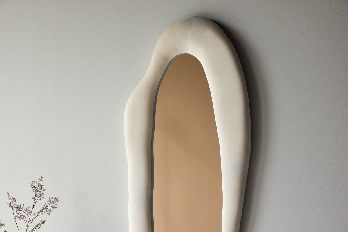 Miroir 'Tundra' - Beige