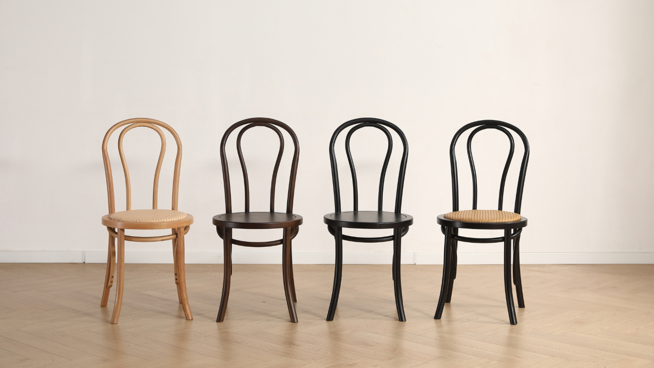 Chaise 'Bistro '- Noyer