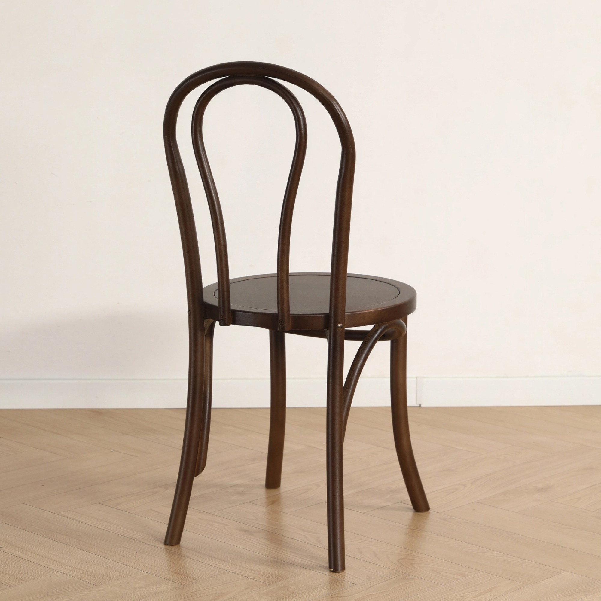 Chaise 'Bistro '- Noyer
