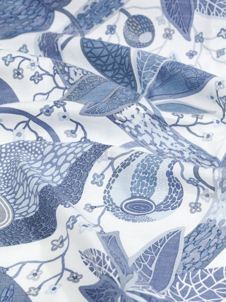 Nappe 'A&E' 140x350 - Bleu