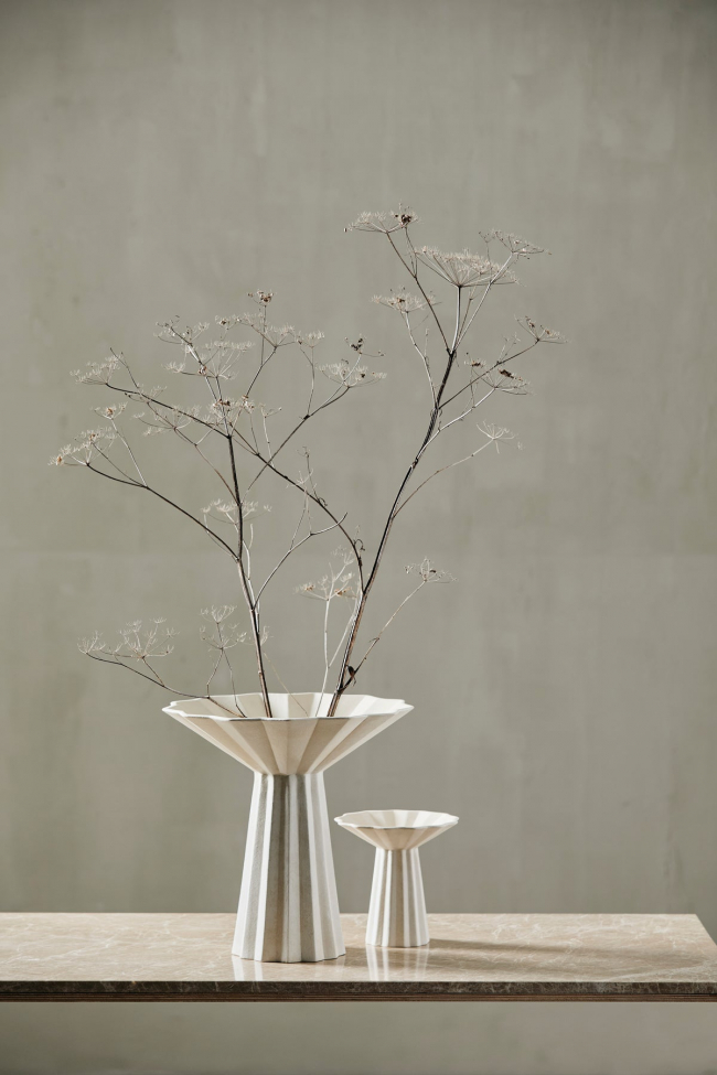 Vase 'Minu' L - Beige