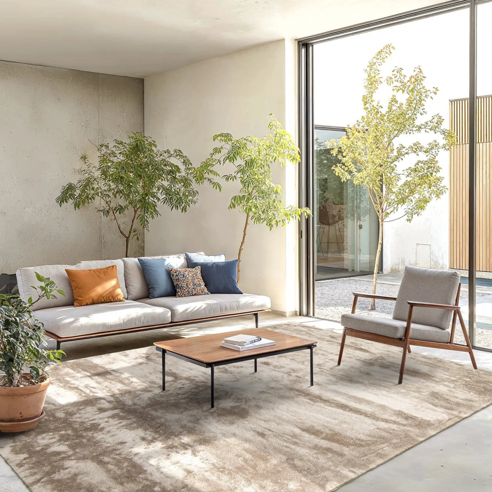 Tapis de sol 'Aranga Super Soft Fur' 120x170cm - Brun