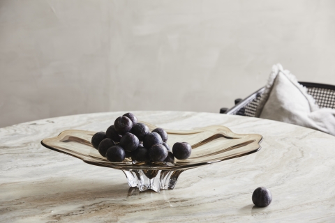 Table à manger 'Erie' Ronde 140cm - Marbre Blanc