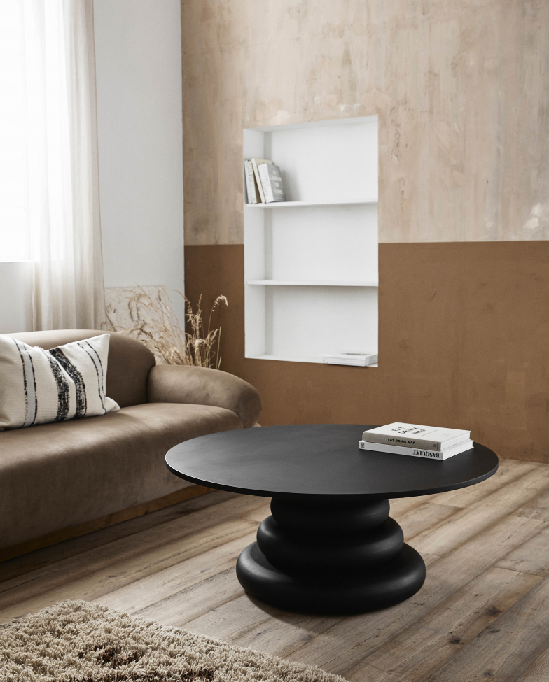 Table basse 'Yalu' - Noir
